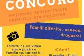 Concursul naţional pentru toate familiile din Moldova &bdquo;Familii diferite, aceeași dragoste