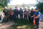 Instructaj de apărare &icirc;mpotriva incendiului la efectivul bacului plutitor