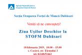 Ziua ușilor deschise la Secția Ocuparea Forței de Muncă Dubăsari