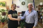 &Icirc;mputernicirea tinerilor pentru cetăţenie activă &icirc;n Moldova, discutată de Preşedintele Grigore POLICINSCHI cu Tatiana ECHIM