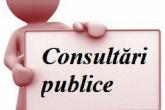 Se anunță dezbateri publice