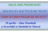 Ziua mondială a siguranței și sănătății la locul de muncă