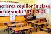 Ministerul Educației, Culturii și Cercetării a aprobat ordinul nr. 438/2020 &bdquo;Cu privire la &icirc;nscrierea copiilor &icirc;n clasa I &icirc;n anul de studii 2020-2021&rdquo;