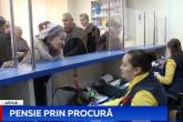 Cererea pentru stabilirea pensiei poate fi depusă prin procură