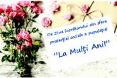 Mesaj de felicitare cu prilejul Zilei lucrătorului din sfera protecţiei sociale a populaţiei!