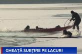 Atenție la formațiunile de gheață