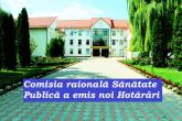 Hotăr&acirc;rea nr.26 și nr.27 din 24.03.21 a Comisiei raionale Sănătate Publică