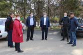 Vizita de lucru a conducerii raionului cu privire la evaluarea stării drumurilor după perioada rece a anului