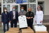 6 aparate concentratoare de oxigen donate Spitalului raional Criuleni unde sunt tratați și cetățenii raionului Dubăsari