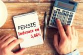 &Icirc;ncep&acirc;nd cu 1 octombrie 2021 toate pensiile se indexează cu coeficientul indexării de 3,86%