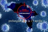Starea de urgență &icirc;n sănătate publică prelungită p&acirc;nă la 15 aprilie