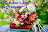 Felicitări tuturor cadrelor didactice cu ziua profesională!