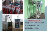 Notă informativă privind implementarea măsurii de susținere a proiectelor de inițiative locale pe parcursul anului 2022 de către SOFM Dubăsari