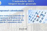 Luni, 7 august, &icirc;ncepe perioada electorală pentru alegerile locale generale iar din 6 octombrie va demara campania electorală