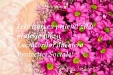 Mesaj de felicitare cu prilejul Zilei lucrătorului din sfera protecției sociale a populației!