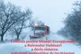 Comisia pentru Situații Excepționale a Raionului Dubăsari a decis sistarea activității instituțiilor de &icirc;nvățăm&acirc;nt
