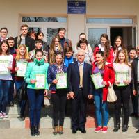 Diplome de merit şi premii pentru &icirc;nvingătorii olimpiadei raionale